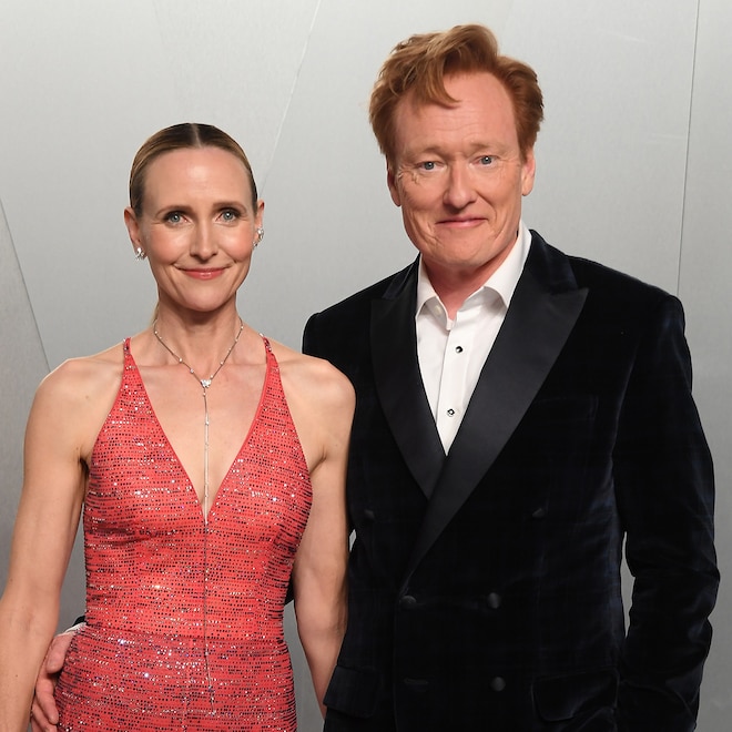 Liza Powel O'Brien, Conan O'Brien at 2026 Vanity Fair Oscars Party